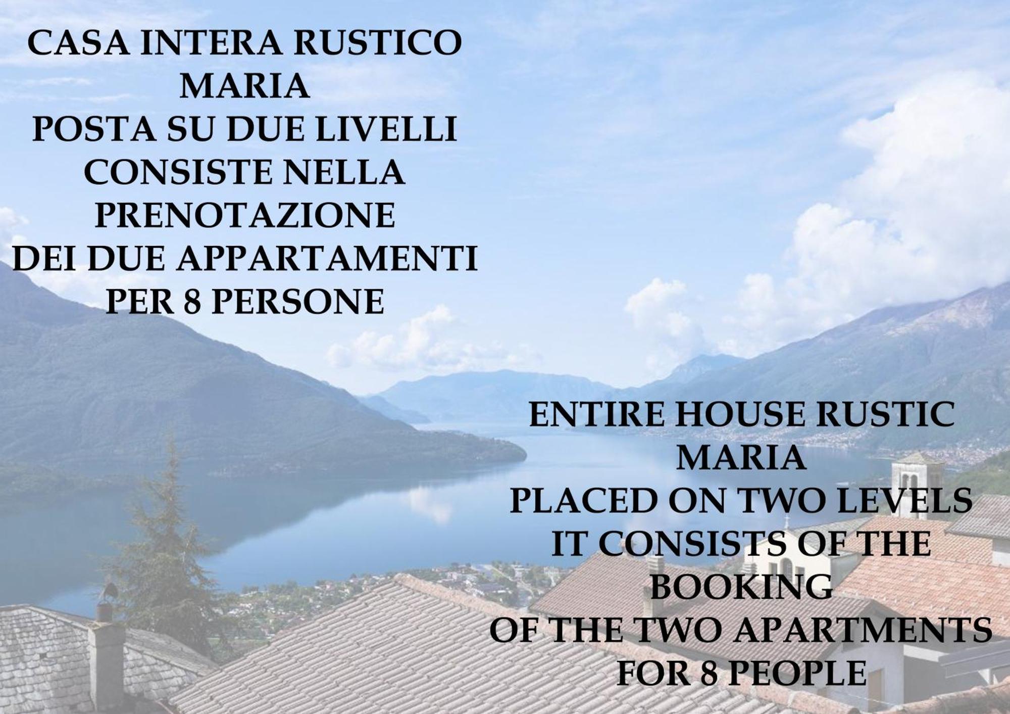 Rustico Maria Apartment Vercana Exterior photo